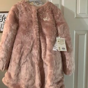 Disney princesses girls faux fur